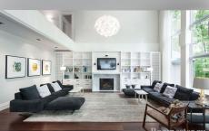 Dzīvojamās istabas interjers privātmājā - 50 dizaina ideju fotogrāfijas