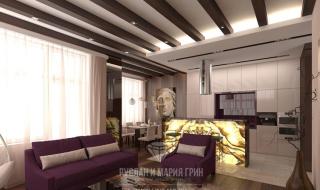 ایده های طراحی اتاق نشیمن مدرن در یک خانه خصوصی