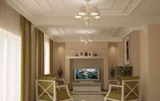 Design of a living room in a private house: photo